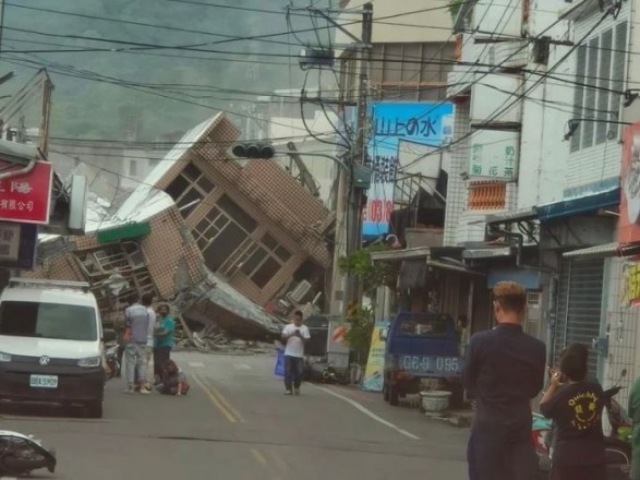 Тайвань пострадал от второго за сутки сильного землетрясения
