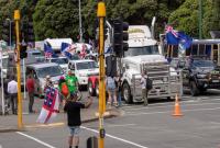 Протесты в Новой Зеландии: полиция задержала колонну демонстрантов у парламента
