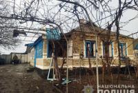 Разрушенные дома и раненый: полиция Донецкой области документирует последствия терактов в 20 населенных пунктах