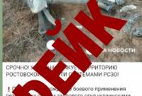 Не обстреливали ни оккупированных территорий, ни территорий РФ: Залужный опроверг фейки об "украинских снарядах" в Ростовской области