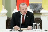 Эрдоган назвал "неприемлемым" решение Путина признать "ЛДНР"