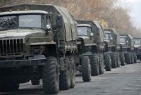 В сторону Донецка направляются две колонны военной техники