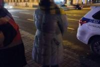 В центре Киева женщина угрожала взорвать себя