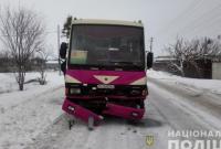 В Харьковской области столкнулись два рейсовых автобуса: есть пострадавшие