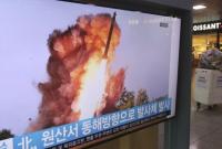 Седьмой раз с начала года: КНДР запустила неизвестный снаряд в сторону Японского моря