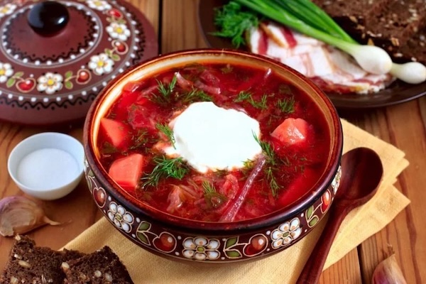 Украинский борщ вошел в пятерку самых вкусных супов мира