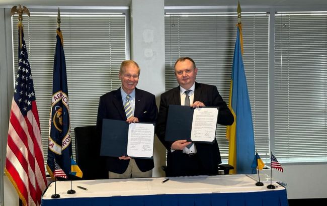 NASA и Космическое агентство Украины подписали договор о сотрудничестве