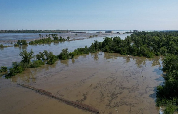 Уровень воды в Каховском водохранилище упал до 11,33 метра - глава ОВА