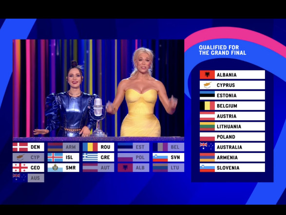 Назвали страны, которые прошли в финал Евровидения-2023