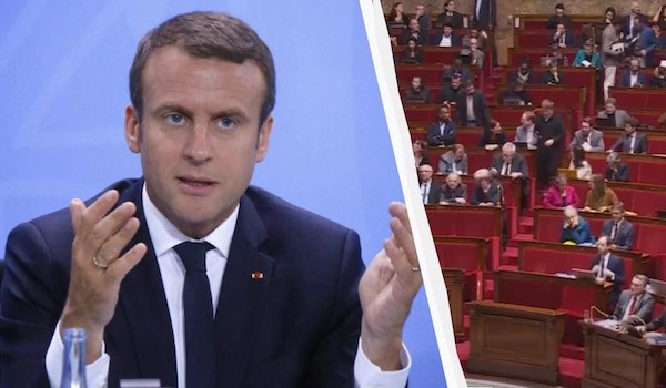 Нацсобрание Франции одобрило стратегию Макрона по Украине: он обратится к нации