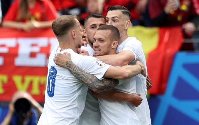 Евро-2024: Словакия сенсационно обыграла сборную Бельгии в группе Украины
