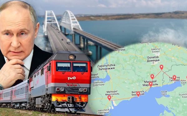 "Крымский мост"-2: зачем Путин строит железную дорогу в Мариуполь и чем ее можно уничтожить