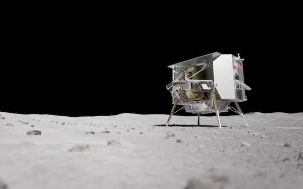 Американский частный посадочный модуль успешно сел на Луну