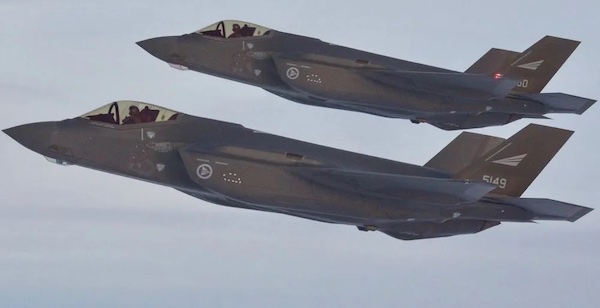 Норвежские истребители F-35 перехватили российские бомбардировщики вблизи воздушного пространства НАТО