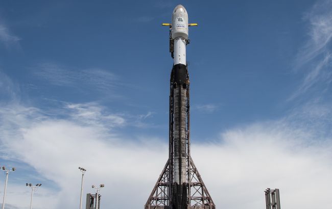 Над Украиной была вспышка носителя SpaceX Falcon 9, - The Alpha Centauri