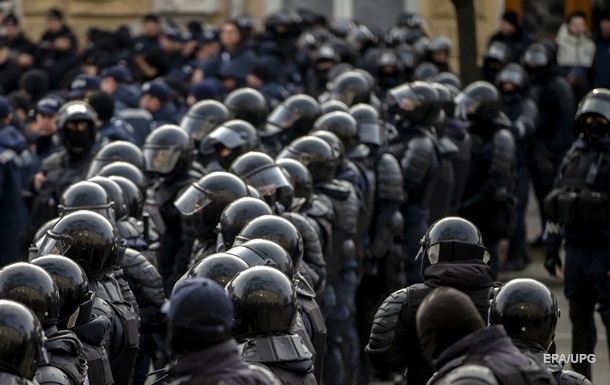 В Кишиневе задержали 54 учасника пророссийских протестов