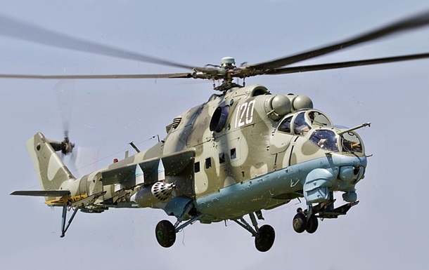 Нацгвардейцы сбили вражеский Ми-24 на Донетчине