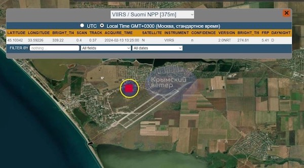 На аэродроме "Саки" в оккупированном Крыму вспыхнул пожар: что известно