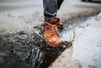 промокшая обувь